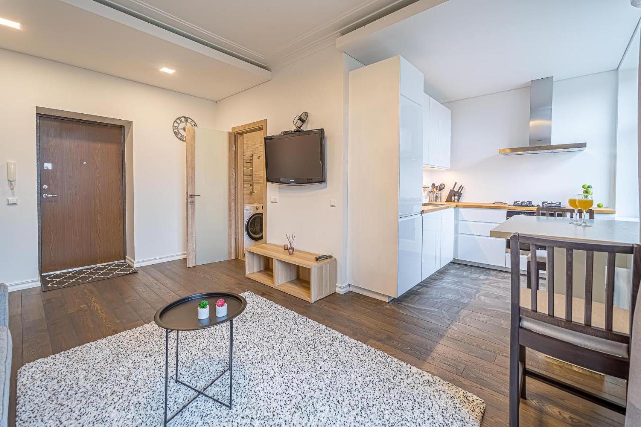 Zalgiris Arena Apartment With Ac Kaunas Esterno foto