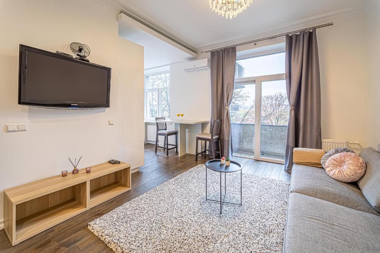 Zalgiris Arena Apartment With Ac Kaunas Esterno foto