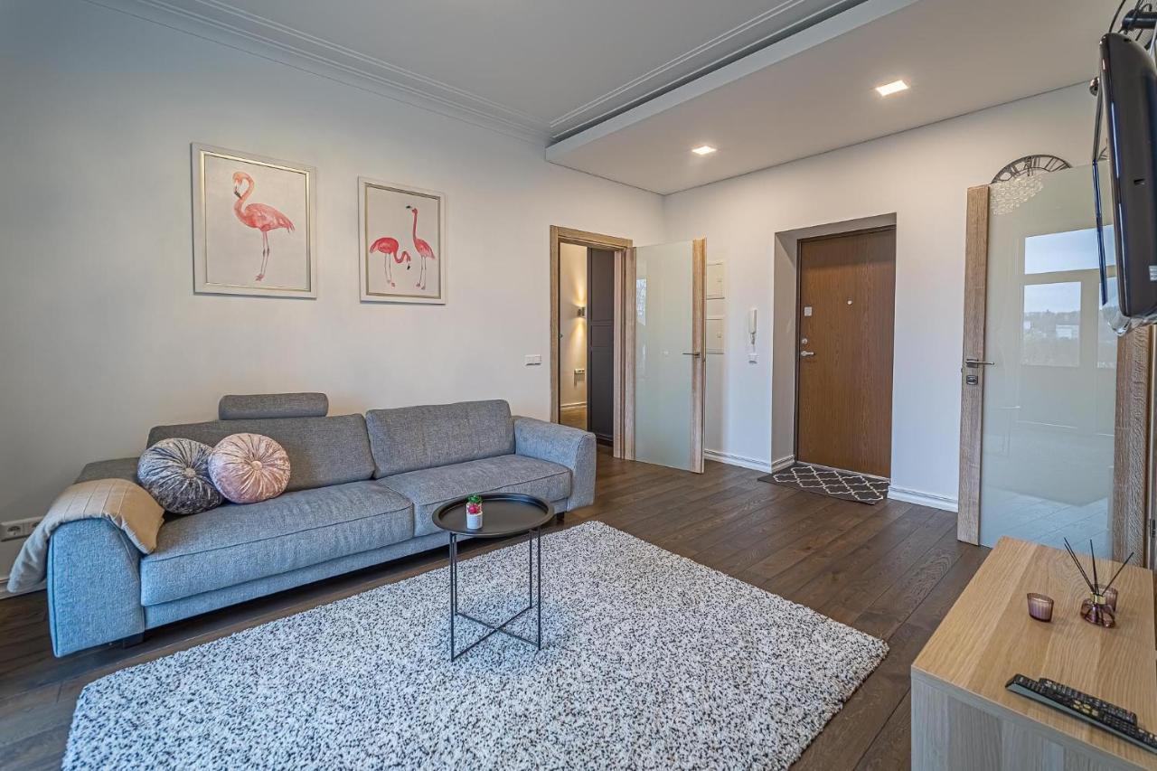 Zalgiris Arena Apartment With Ac Kaunas Esterno foto