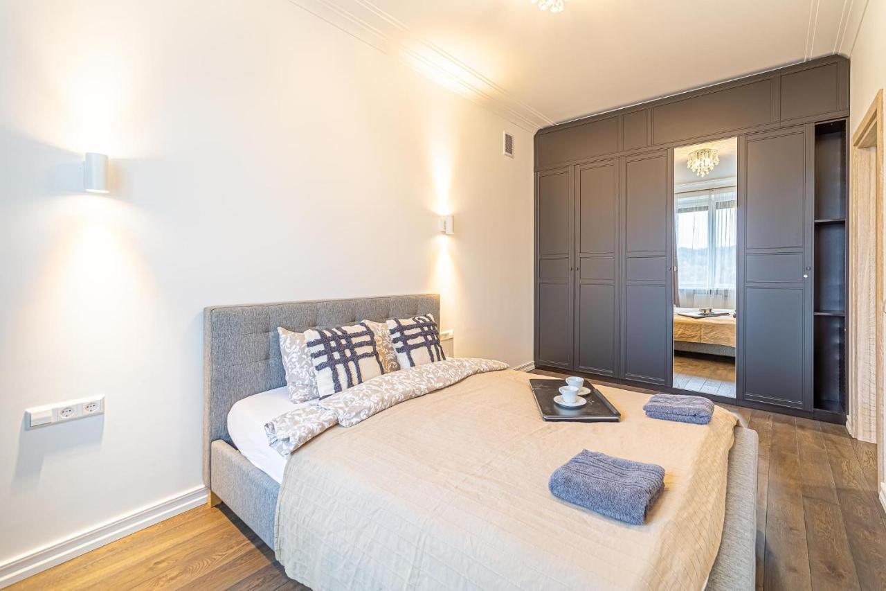 Zalgiris Arena Apartment With Ac Kaunas Esterno foto