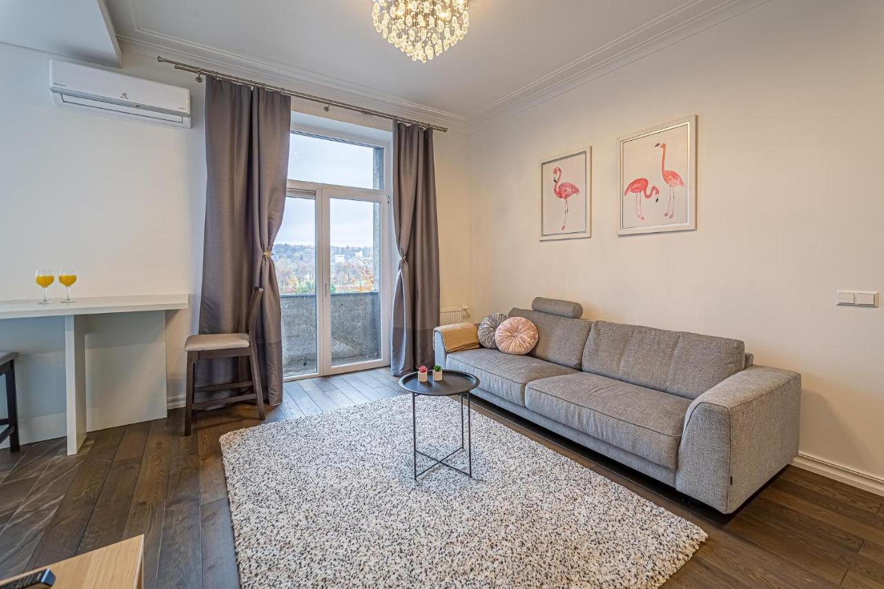 Zalgiris Arena Apartment With Ac Kaunas Esterno foto