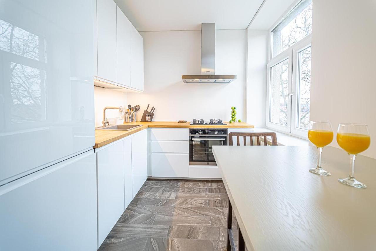 Zalgiris Arena Apartment With Ac Kaunas Esterno foto