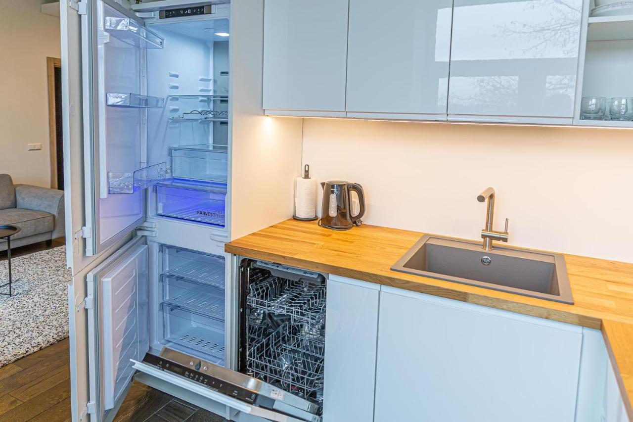 Zalgiris Arena Apartment With Ac Kaunas Esterno foto